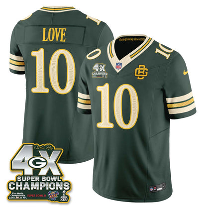 GB 2026 Rivalries 4X Champs Vapor Jersey - Stitched