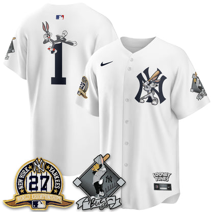 New York Yankees Bunny Vapor Limited Jersey V2- Stitched