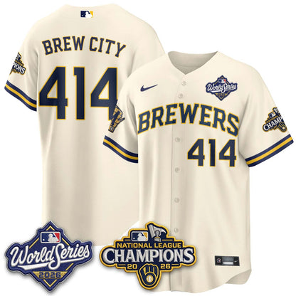MIL 2026 NL Champions Vapor Jersey - Stitched n1