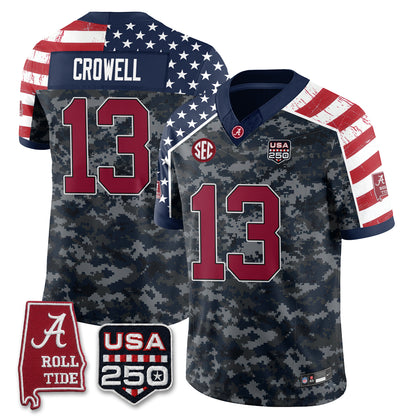 BAMA Camouflage Edition 2026 Vapor Limited Jersey - Stitched