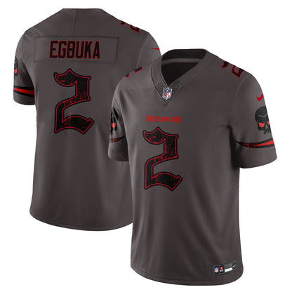 Tampa Bay Buccaneers Skull Edition Vapor Jersey - Stitched