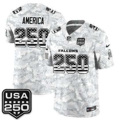 Atlanta Falcons 2026 Salute to Service Vapor Jersey - Stitched