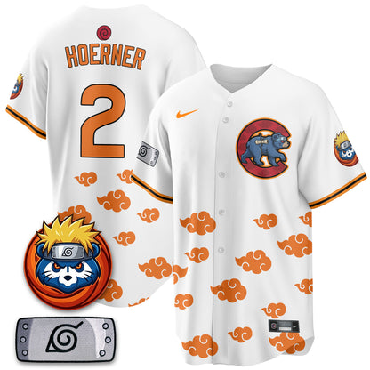 Chicago Cubs Naruto Akatsuki Vapor Limited Jersey V2- Stitched