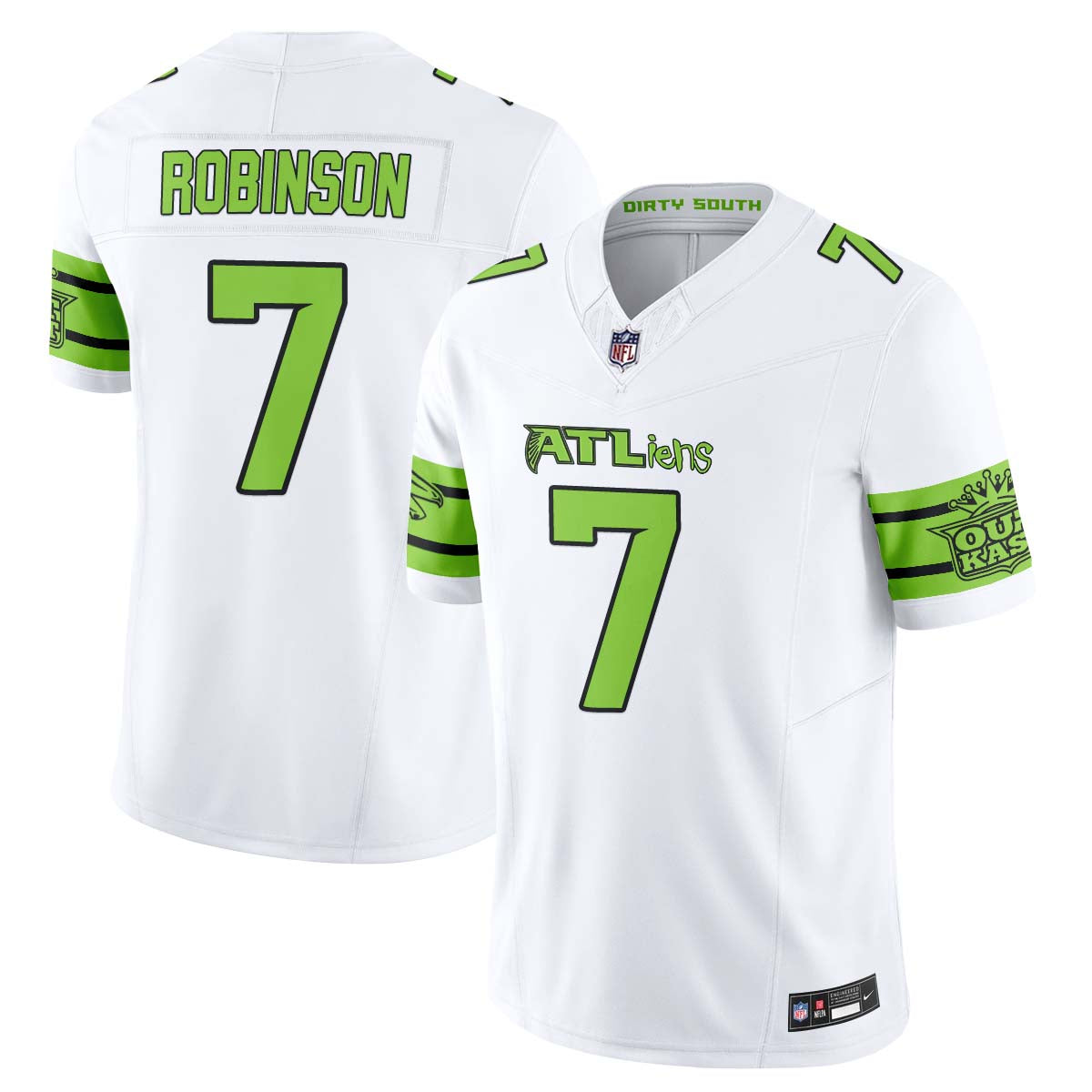 ATL 30th Anniversary ATLiens Vapor Jersey - Stitched