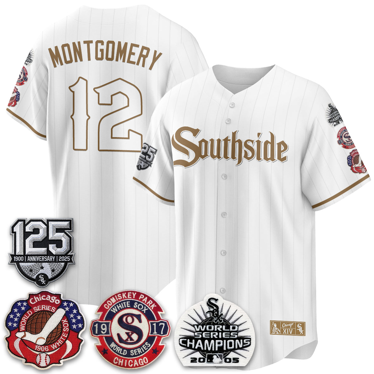 CWS Pope Leo Edition Vapor Jersey - Stitched