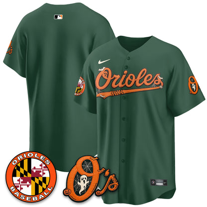 Baltimore Orioles Halloween 2026 Vapor Limited Jersey - Stitched