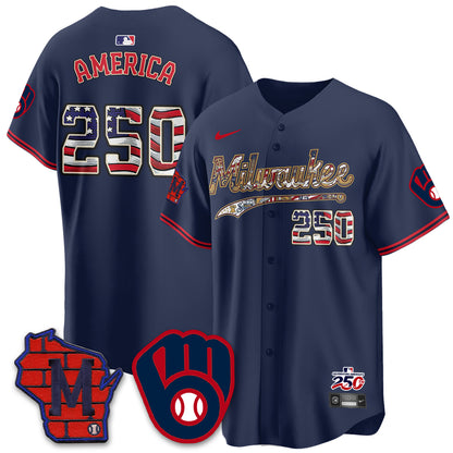 MIL 2026 Independence Day USA Vapor Limited Jersey - Stitched