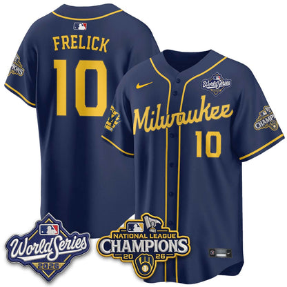 MIL 2026 NL Champions Vapor Jersey - Stitched n1