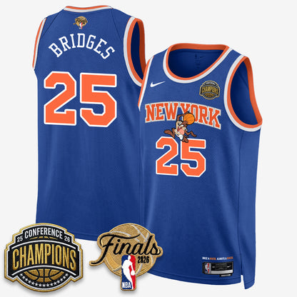 NYK 2026 NBA Eastern Conference Champions x Bunny Vapor Jersey V2- Stitched