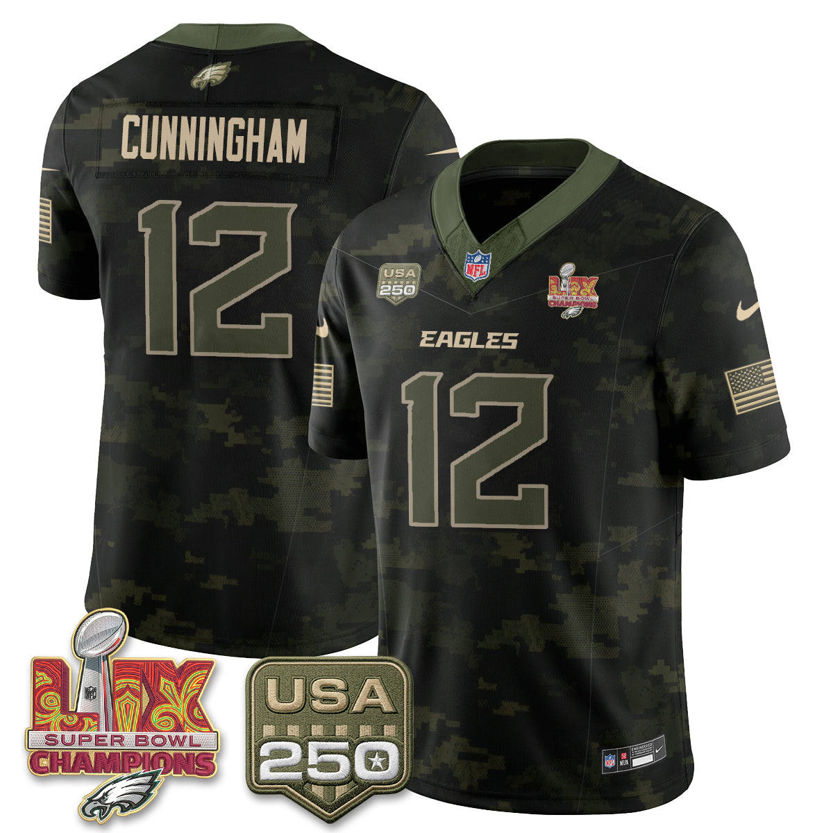 PHI Salute to Service Vapor Jersey - Stitched