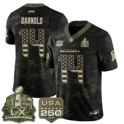 SEA 2026 Salute to Service Edition Vapor Jersey - Stitched n5