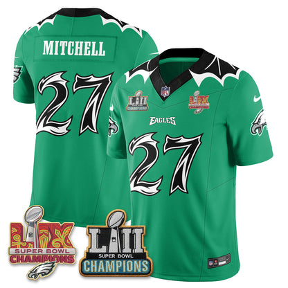 Philadelphia Eagles x Bat Edition Vapor Jersey - Stitched