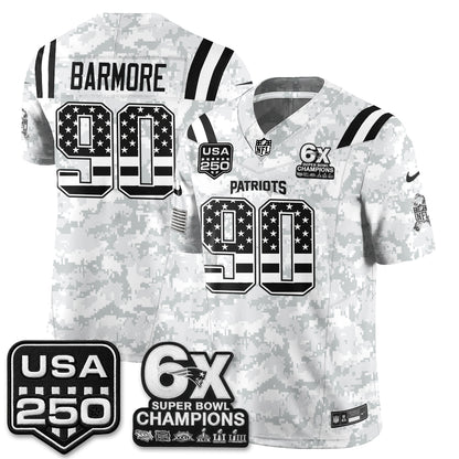 NE 2026 Salute to Service Edition Vapor Jersey - Stitched
