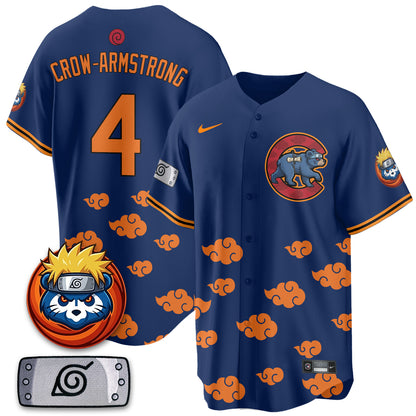 Chicago Cubs Naruto Akatsuki Vapor Limited Jersey V2- Stitched