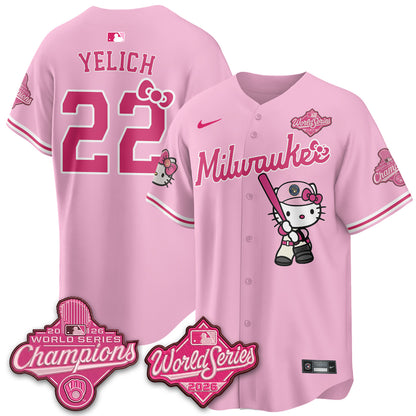 MIL 2026 WS Champions x Meow KT Vapor Jersey - Stitched