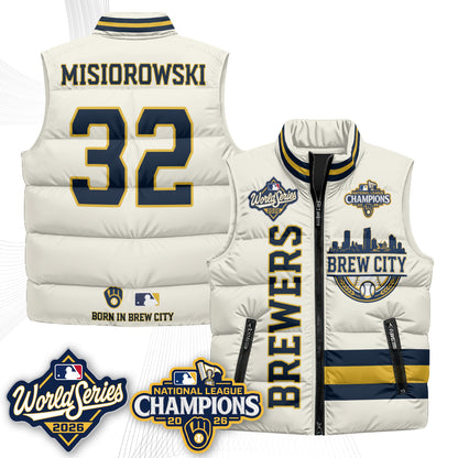 MIL 2026 NL Champions Puffer Vest - Printed