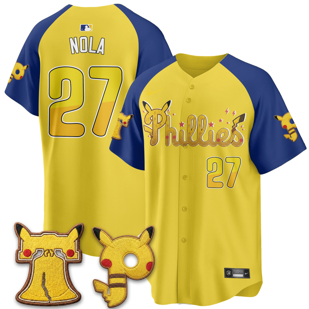 Philadelphia Phillies x PKM Edition Vapor Limited Jersey - Printed