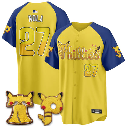 Philadelphia Phillies x PKM Edition Vapor Limited Jersey - Printed