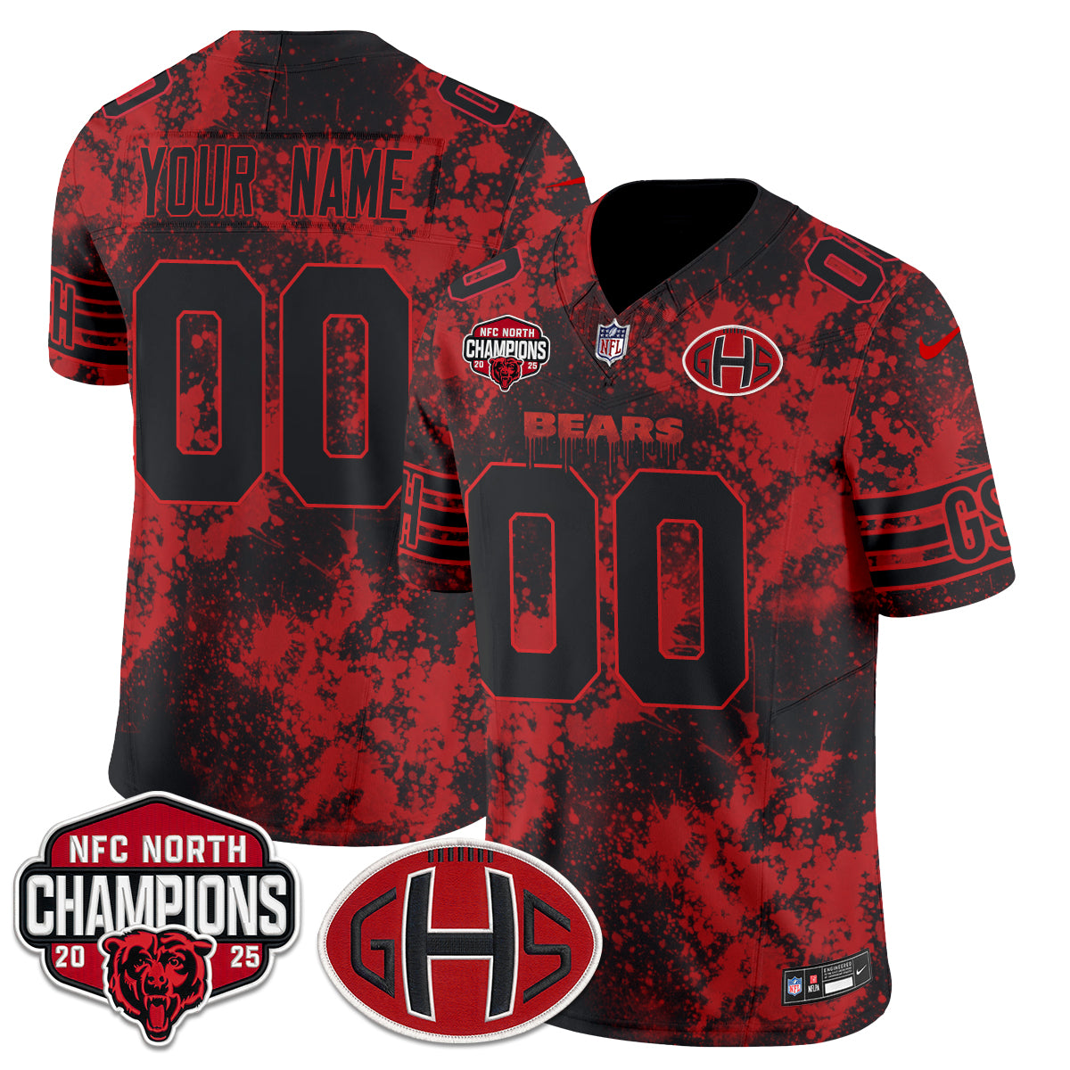Chicago Bears 2026 Slasher Edition Vapor Custom Jersey - Stitched