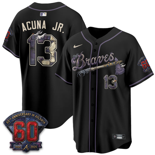 ATL Nightmare Edition Vapor Jersey - Stitched