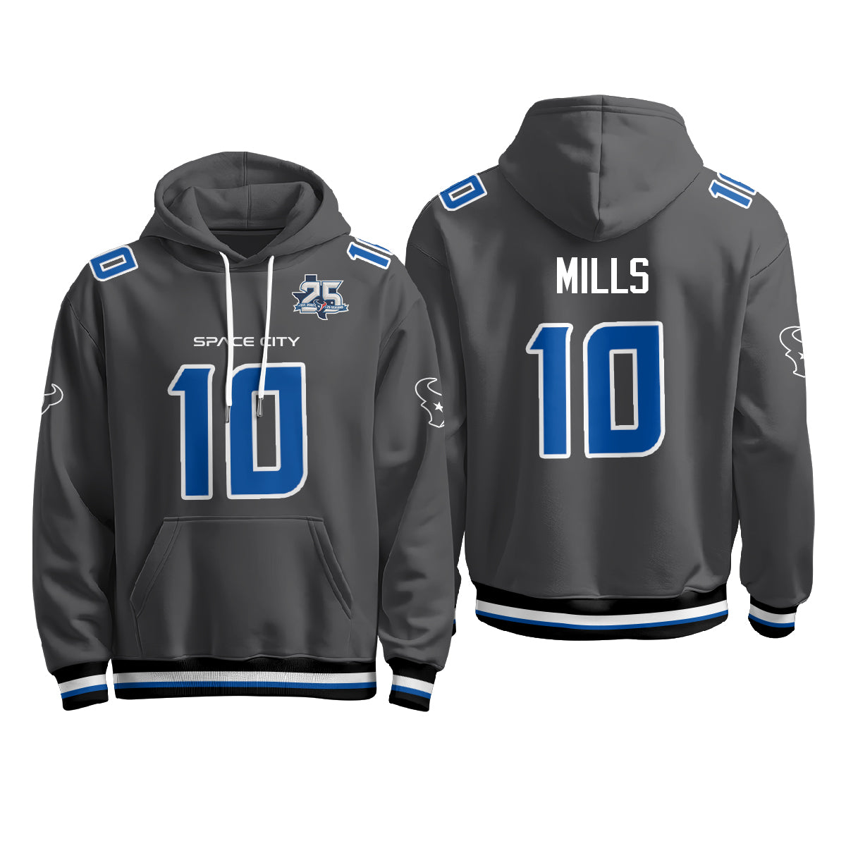 HOU Star Edition Pullover Hoodie - Printed