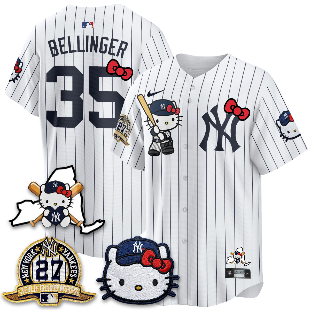 NYY Meow KT 2026 Vapor Limited Jersey - All Stitched