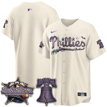 Philadelphia Phillies Nightmare Edition Vapor Jersey - Printed