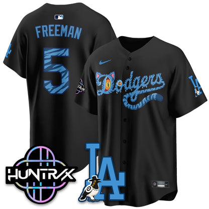 Los Angeles Dodgers x K-Pop Demon Hunters 2026 Vapor Jersey - Stitched