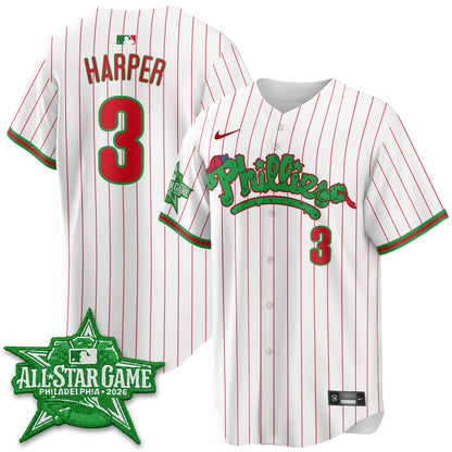 Philadelphia Phillies All Star Game 2026 Vapor Limited Jersey - Stitched
