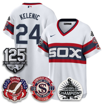 CWS 125th Anniversary - W.S Champions Edition Vapor Jersey - Stitched
