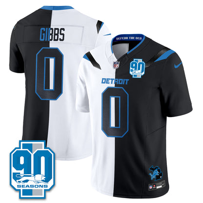 DET Rivalries Split Edition Vapor Jersey - Stitched