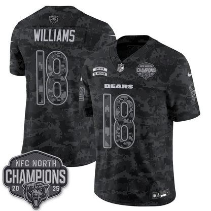 Chicago Bears 2026 Salute to Service V2 Vapor Jersey - Stitched
