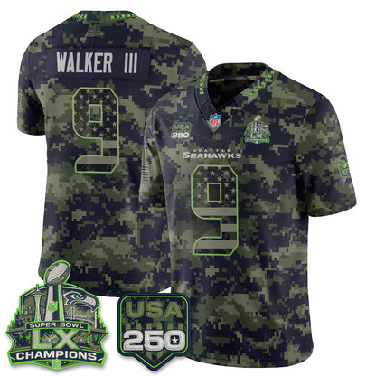 SEA 2026 Salute to Service Edition Vapor Jersey - Stitched n5