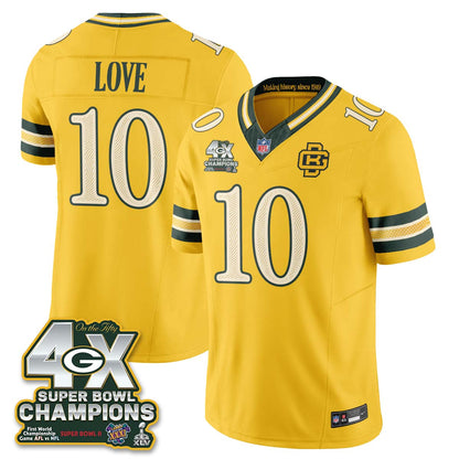 GB 2026 Rivalries 4X Champs Vapor Jersey - Stitched