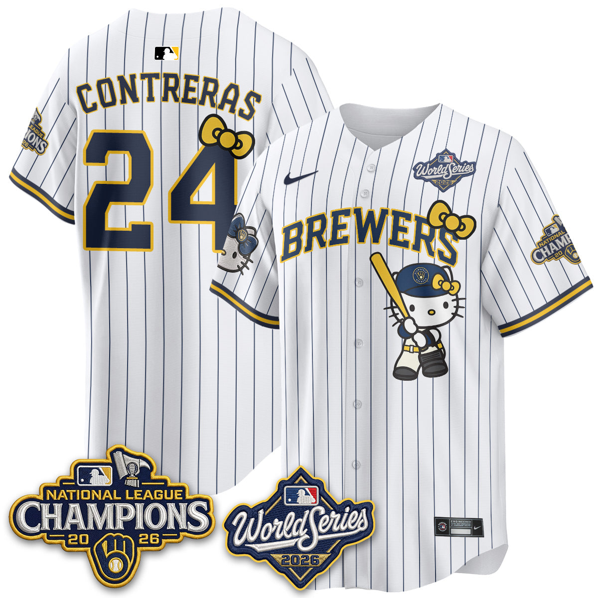 MIL 2026 NL Champions x Meow KT Vapor Jersey - Stitched