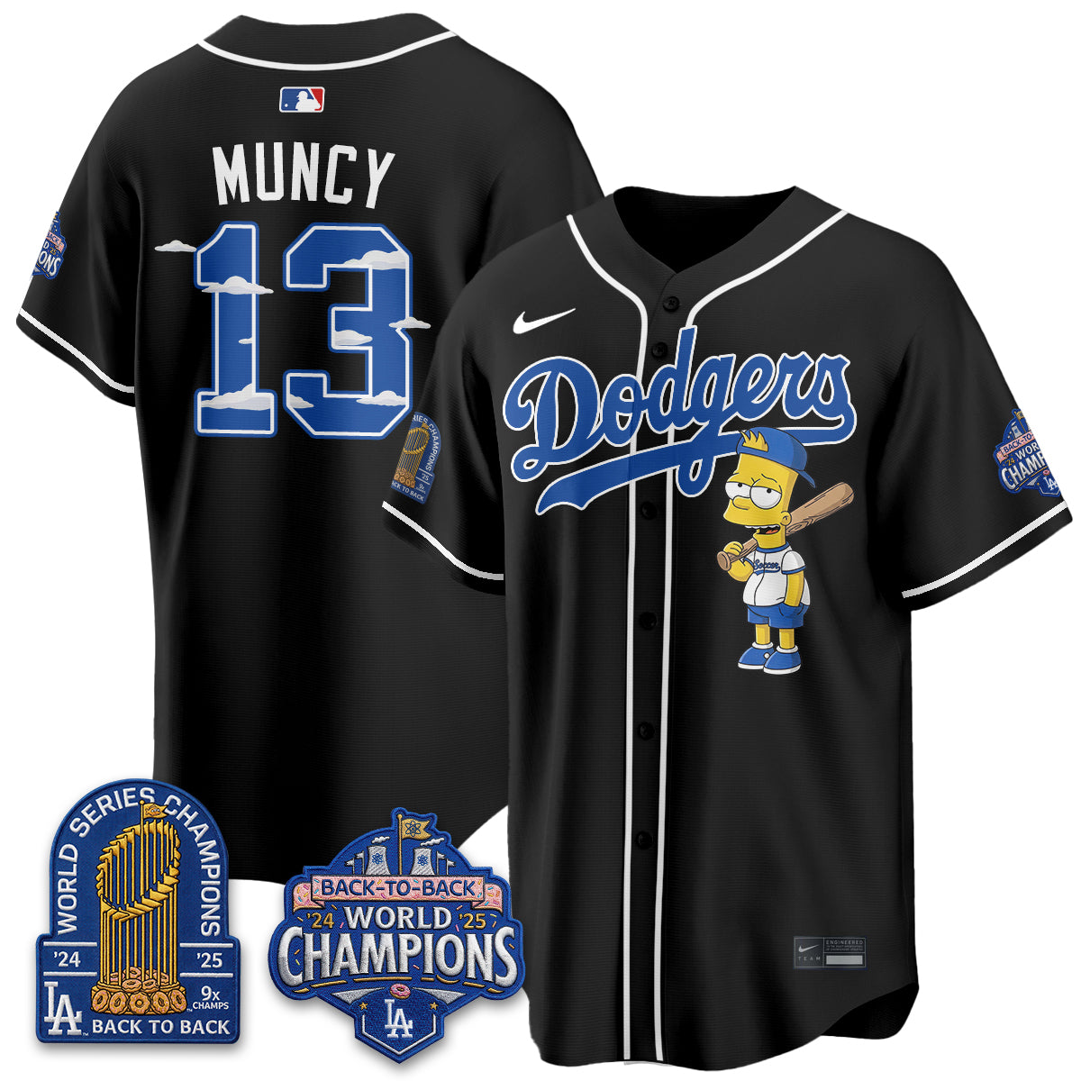 Los Angeles Dodgers x The Yellow Family Edition Vapor Jersey - Printed