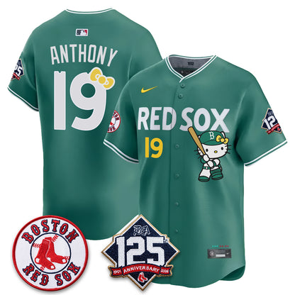 Boston Red Sox x Meow KT Vapor Limited Jersey - Stitched
