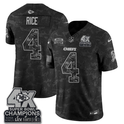 KC 2026 Salute to Service Vapor Jersey V2- Stitched