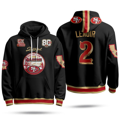 SF Faithful to The Bay Fleece Hoodie - Printed