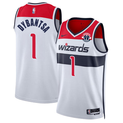 Washington Wizards 2026 Basketball Draft Pick #1 Vapor Jersey - Stitched