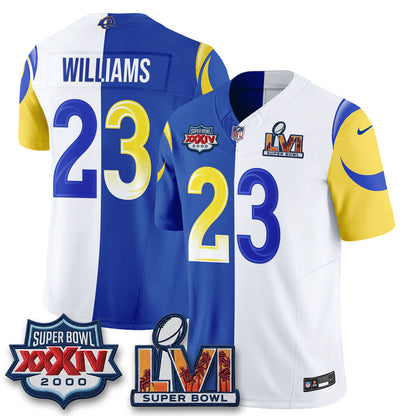 Los Angeles Rams Split Vapor Jersey - Stitched