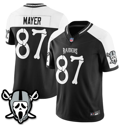 Las Vegas Raiders x Ghost Face Edition Vapor Jersey - Stitched