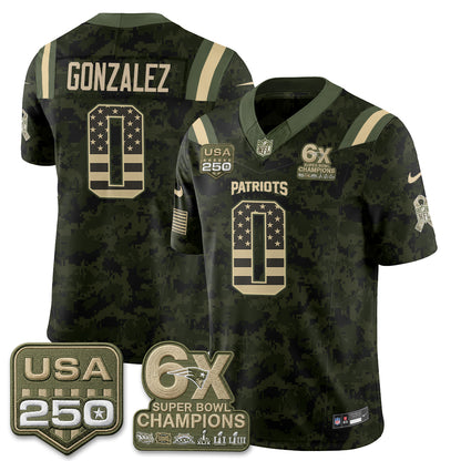 NE 2026 Salute to Service Edition Vapor Jersey - Stitched