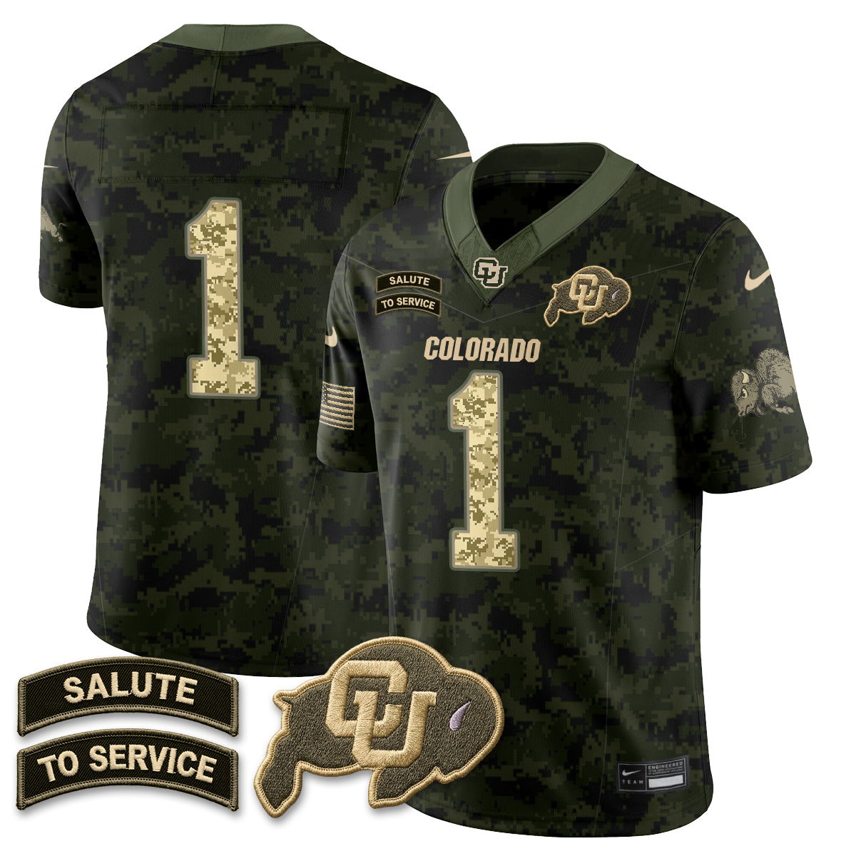 CU 2026 Salute to Service Vapor Jersey - Stitched