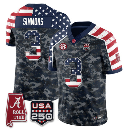BAMA Camouflage Edition 2026 Vapor Limited Jersey - Stitched