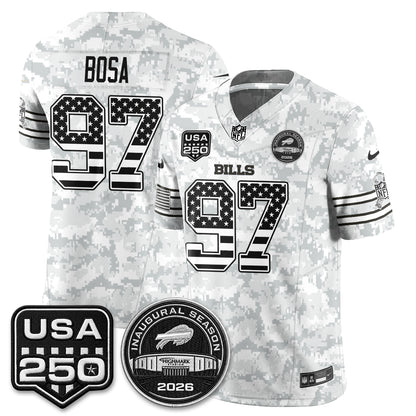 Buffalo Bills 2026 Salute to Service Edition Vapor Jersey - Stitched