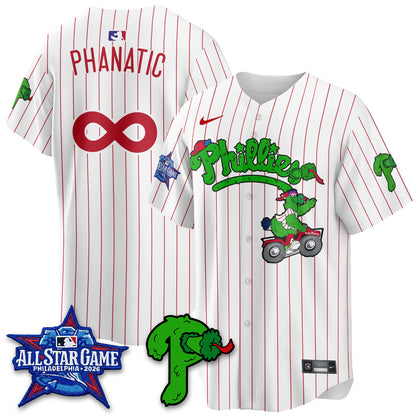 Philadelphia Phillies Phanatic Vapor Limited Jersey V2- Stitched