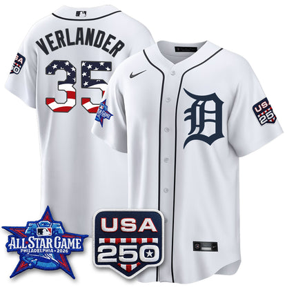 Detroit Tigers 2026 All Star Edition Vapor Jersey - Stitched