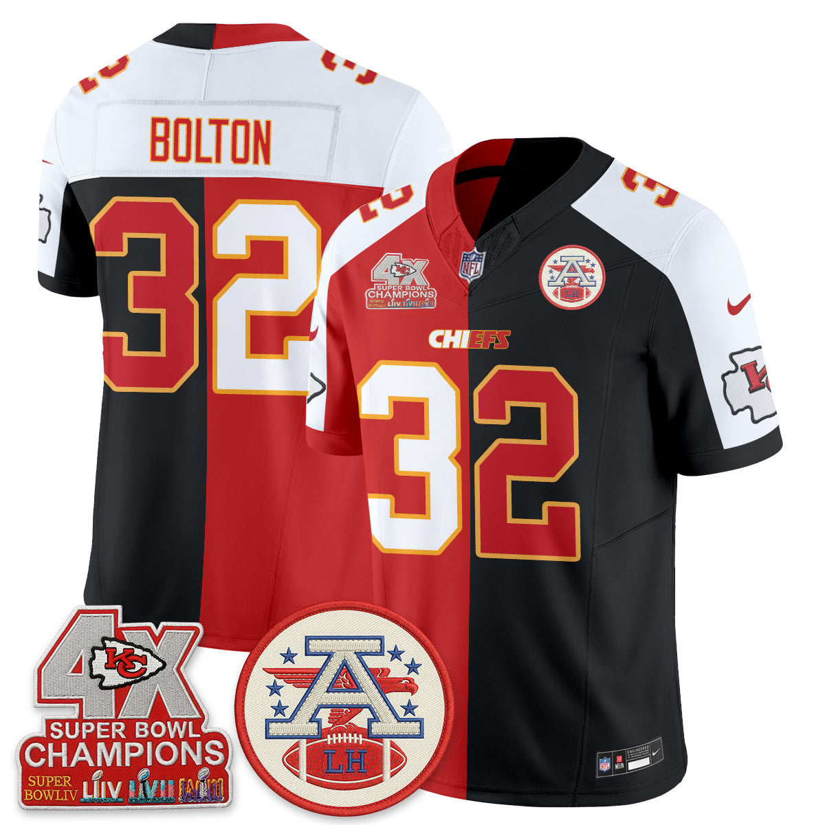 KC Split Edition Vapor Jersey - Stitched