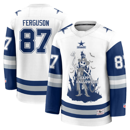 Dallas Cowboys x Nightmare Halloween 2026 Edition Hockey Jersey - Printed